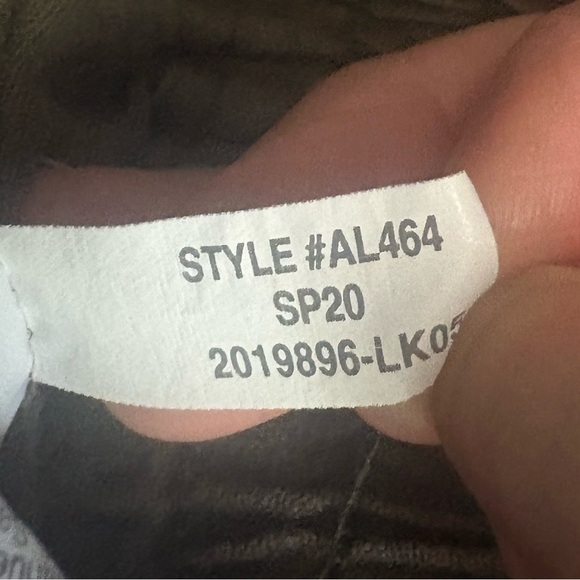 J Crew Factory Linen Cotton Blend Drawstring Pants Army Green Size 2 - Picture 8 of 11